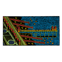 The Pier Coloured